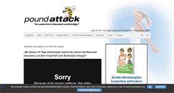 Desktop Screenshot of poundattack.de